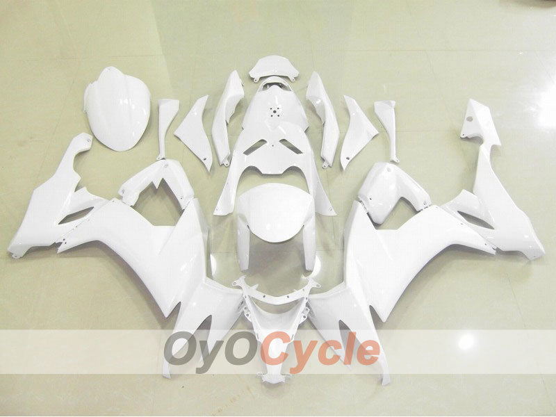 Injection Fairing kit for 08-10 NINJA ZX-10R - White - Factory Style #OYO87901636
