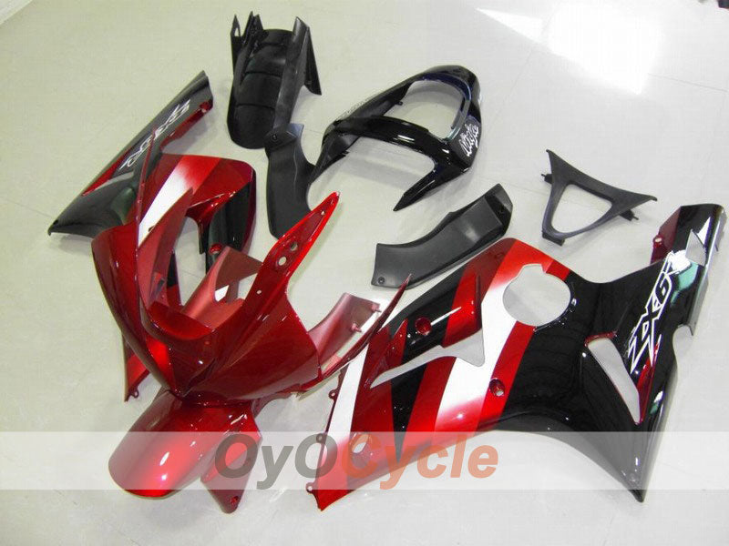 Injection Fairing kit for 03-04 NINJA ZX-6R - Red, Black - Factory Style #OYO87901789