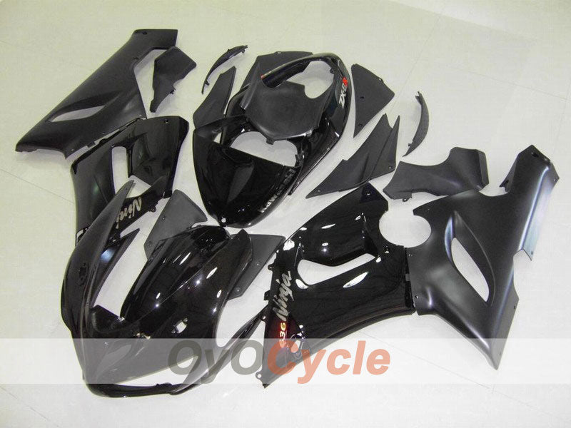 Injection Fairing kit for 05-06 NINJA ZX-6R - Black - Factory Style #OYO87901858