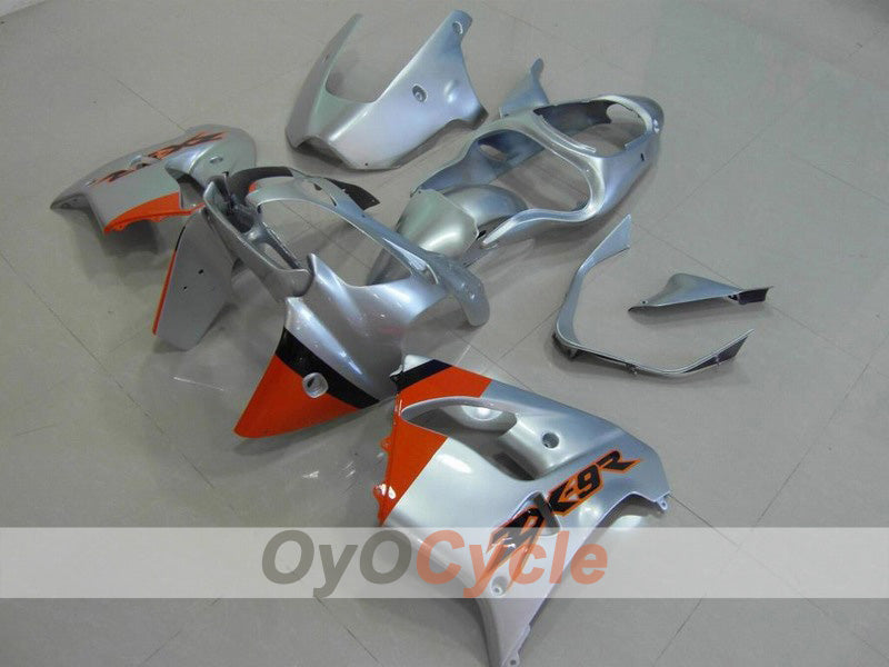 Fairing kit for 00-01 NINJA ZX-9R - Orange, Silver - Factory Style #OYO87903046